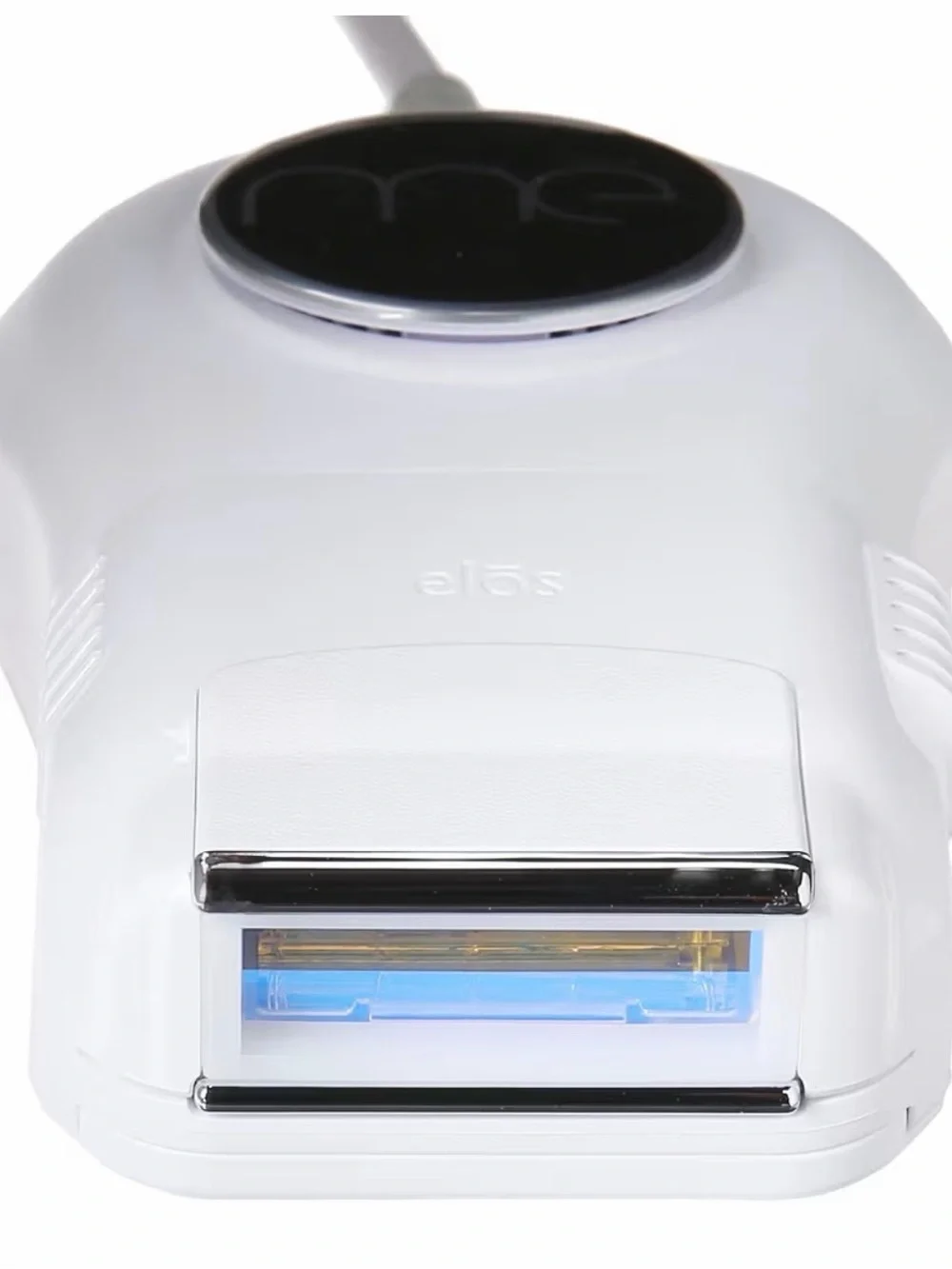 me smooth At-Home Hair Reduction Device in White and Black